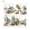 Zestaw do scrapbooking (HS code 48025890) SLS-088 Cottage in the Country