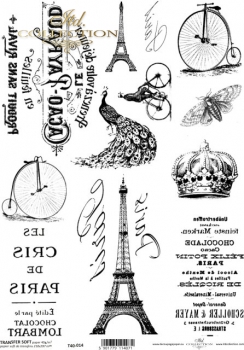 Papier do transferu Soft (HS code 48062000) T4014