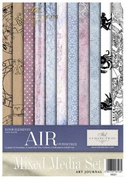Zestaw kreatywny MS021 (HS code 48021000) Four Elements: Air