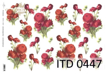 Papier decoupage (HS code 48025700) D0447M