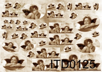 Papier decoupage (HS code 48025700) D0125M